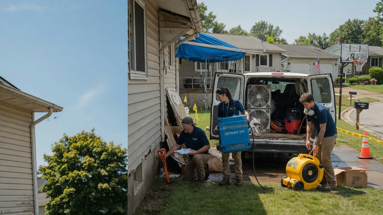 Ceiling Leak Cleanup in Ackworth, IA near me